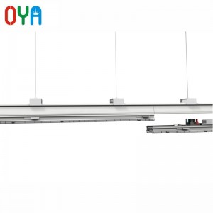 دالي نظام الإضاءة الجذع الخطي LED بقدرة 40 واط ، 1200 مم ، مع 7 خطوط سكة حديدية